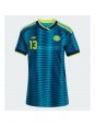 Ženski Nogometna dresi replika Kolumbija Yerry Mina #13 Gostujoči SP 2026 Kratek rokav